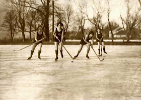 Partido de hockey sobre hielo 1925