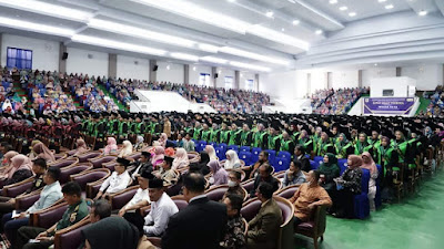 Sebanyak 961 orang Mahasiswa UIN Mahmud Yunus Diwisuda