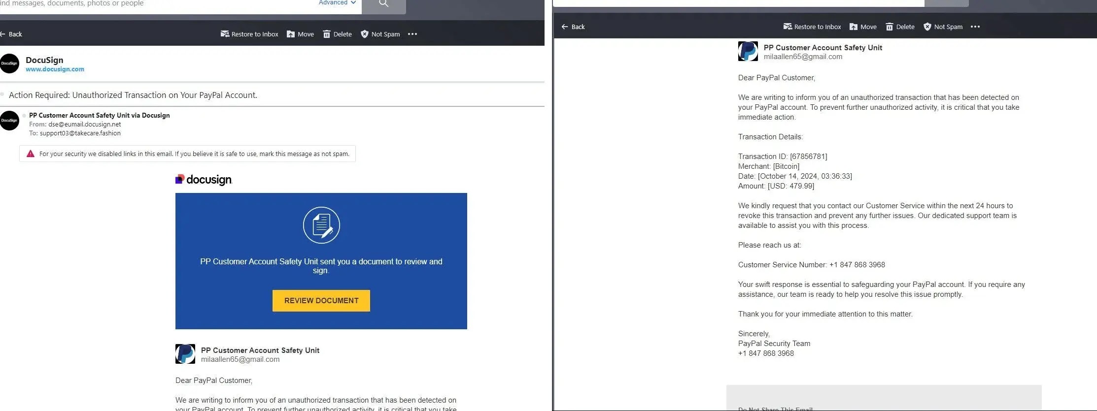 Threat Actors Impersonate Fake Docusign Notifications To Steal Corporate Data