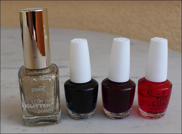 Colorful Color Mix Nail Art Nageldesign bunt OPI Sheer Tints Glitter Spring 00