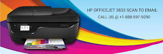 Know how HP Officejet 3833 Scan to email 