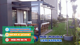 Cafe Cam sistemleri, giyotinli cam sistemleri, Cam ile kapama. MAVİ CAM 0532 245 00 78  Cam ile Kapatma, Cam Kapatma Uygulayıcısı, Mavi Cam, 0532 245 00 78  Kış bahçesi, Kısaca; Cam vb. örtü ile çevrelenmiş içinde oturulabilir bahçe. Çevresi camlarla çevrili küçük cam evler görünümündeki kış bahçeleri, evlerde dört mevsim sıcak ve aydınlık bir bahçe keyfi yaşatır.