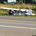 Avião monomotor faz pouso forçado na Lapa