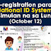 Pre-registration para sa National ID System, sisimulan na sa Lunes (Oct. 12)