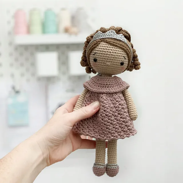 sophie the princess crochet doll