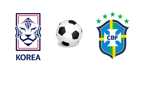 South Korea vs Brazil (1-5) highlights video