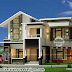 4 bedroom modern mixed roof house 1275 square feet