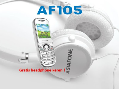 Asiafone AF105 - Gratis Headphone