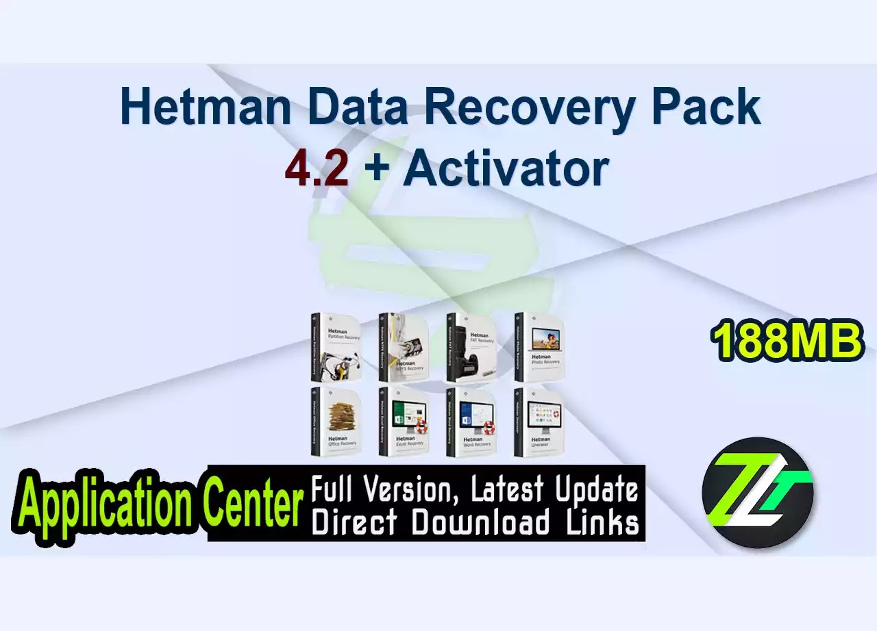 Hetman Data Recovery Pack 4.2 + Activator