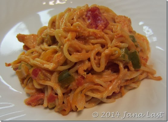 Chicken Spaghetti Olé