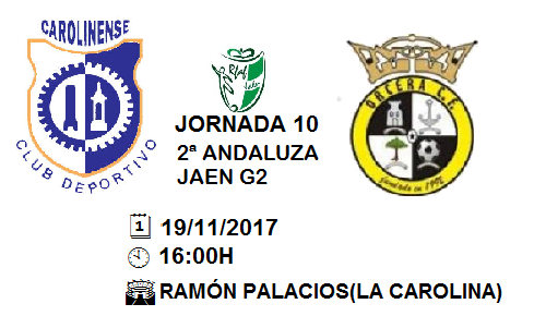 SENIOR:PREVIA| J10 2ªAND JAEN G2 Carolinense CD vs Orcera CF