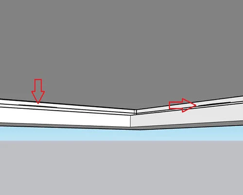 cara membuat lampu plafon di sketchup