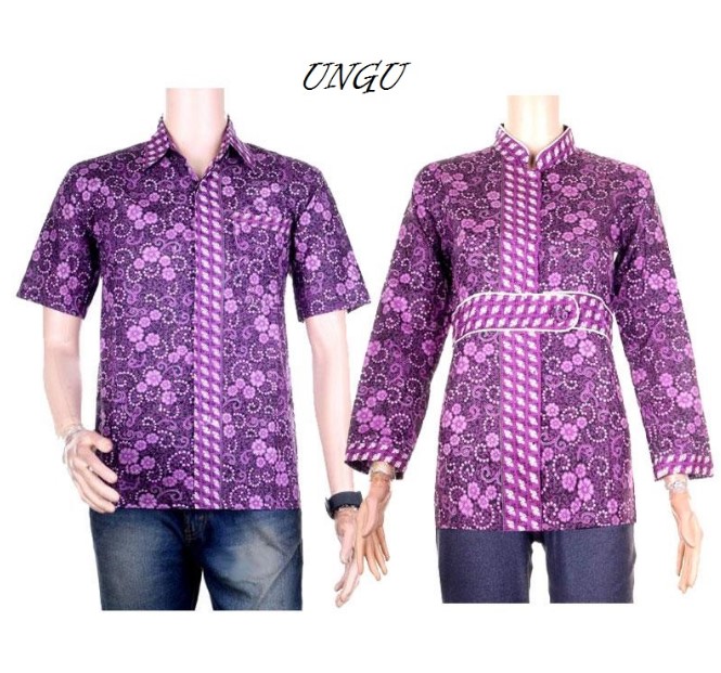 10 Model  Baju  Batik  Couple  Untuk Pesta  Trend Terkini