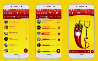 Chili Theme For GBWhatsApp By Leideh