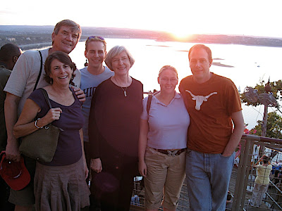 Cousin Hamil and Jerry Cooper, me, mom, Sharon and Josef