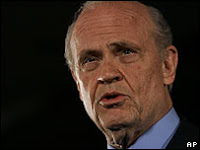 and then there were five: fred thompson drops out