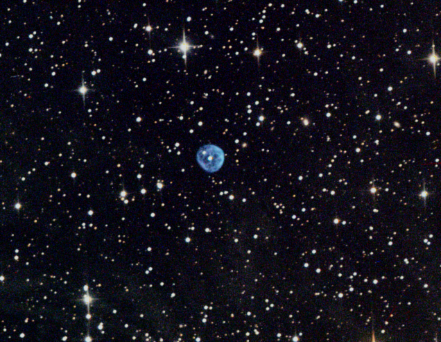 Planetary Nebula NGC 7094 in Pegasus cropped image on the 16" f/3/7 astrograph (ATEO-1) - Image by Insight Observatory.