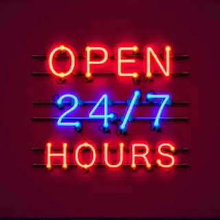 open 24/7 hours