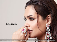 esha gupta, hot, bikini, images, photoshoot, stunning face, photo, designer, ear rings