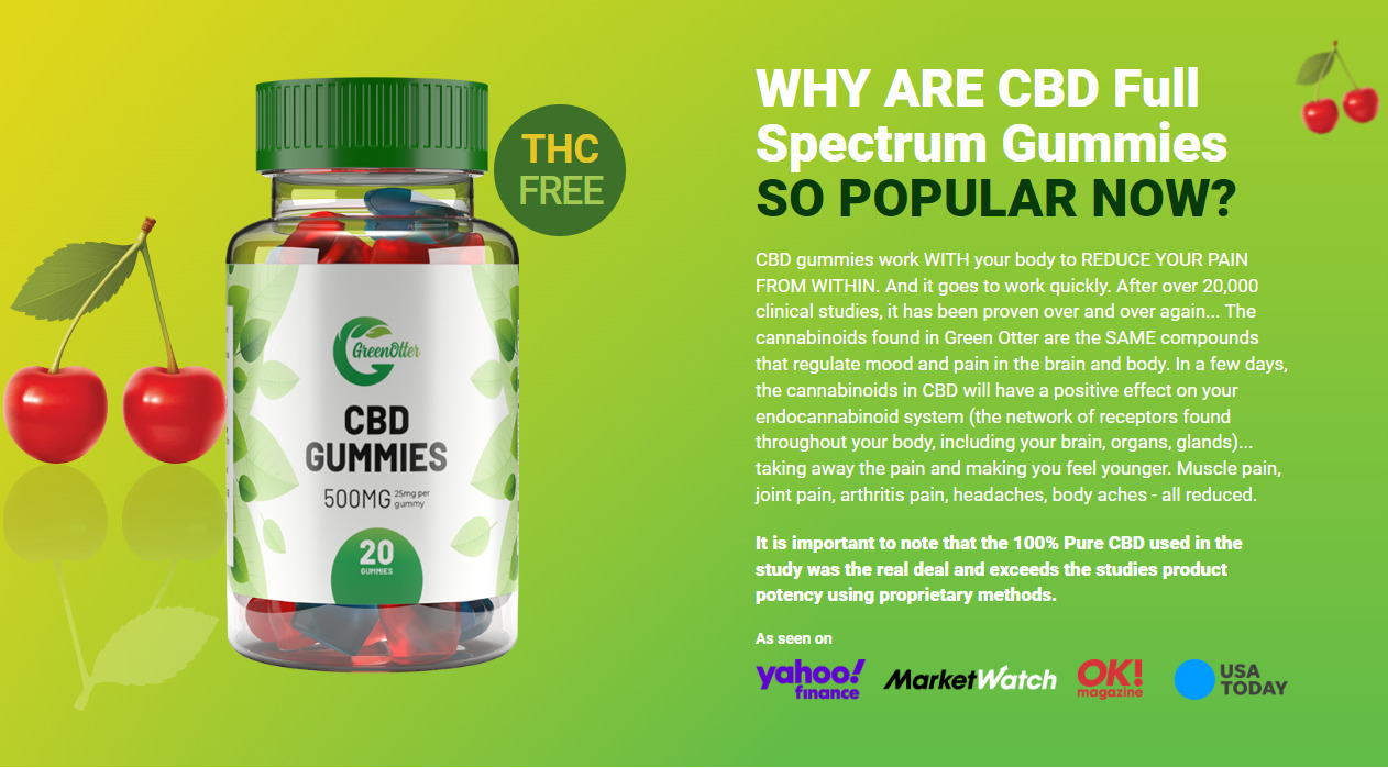Green Otter CBD Gummies Review | [Scam EXPOSED 2022] Price, False Or Trusted?