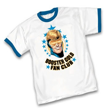 DC Comics x Graphitti Designs Booster Gold T-Shirts - “Booster Gold Fan Club” T-Shirt