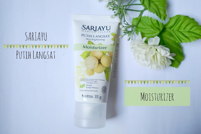 sariayu putih langsat moisturizer review