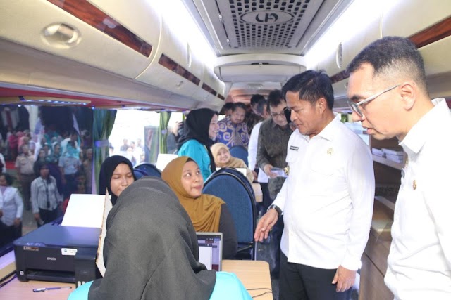Bus Perizinan Berusaha Diluncurkan, Diharapkan PAD Sumut Meningkat