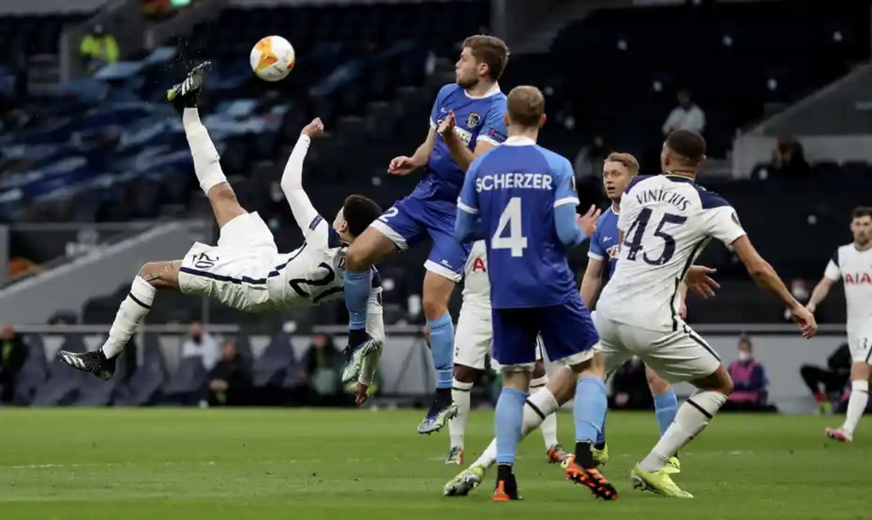 Tottenham vs Wolfsberger, at Tottenham hotspur stadium in England, they both play for the second leg of 32 draws in European League