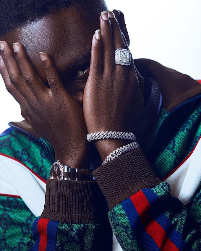 Okese1 show off his Diamond Cuban Chain Worth $35,000
