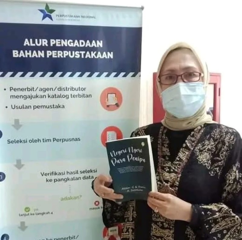 Buku Negeri Ngeri Para Penipu di Apresiasi Pustakawan Perpusnas