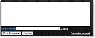 Customize Blogger Comment Box
