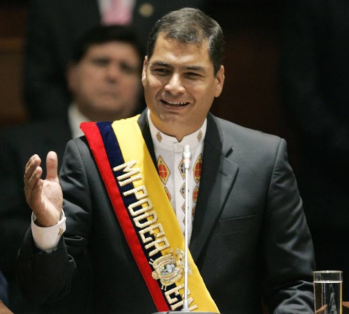 Rafael Correa anunció esta mañana que pronto regresaría a Ecuador