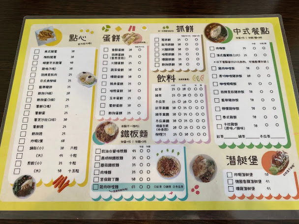 找午餐菜單