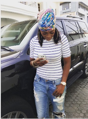 See What Tiwa Savage Did After Her 1 Million Followers On Facebook (See Photos)