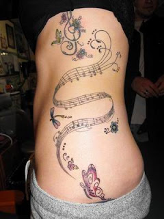 Music Notes Tattoos, Tattooing