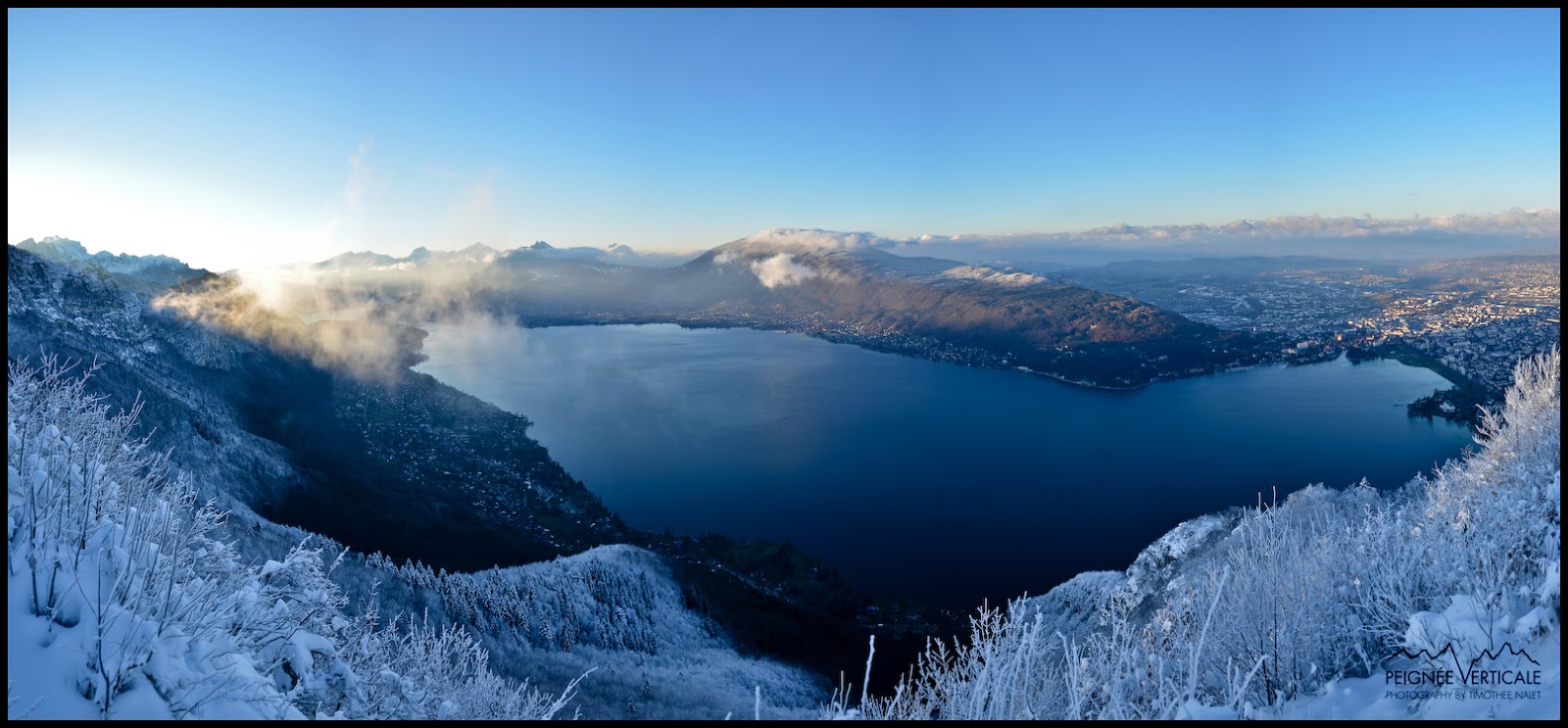 Lever De Soleil Depuis Le Mont Veyrier 1243m En Tribune