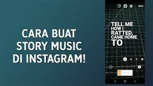 Cara Membuat Instagram Music di Instagram Stories