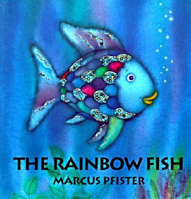 Almost Unschoolers: Rainbow Fish Craft, and Birthday Party Game