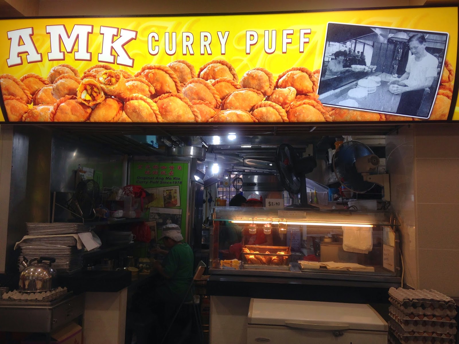 FoodieFC: "Lost and Found" AMK Curry Puff (Toa Payoh Central)