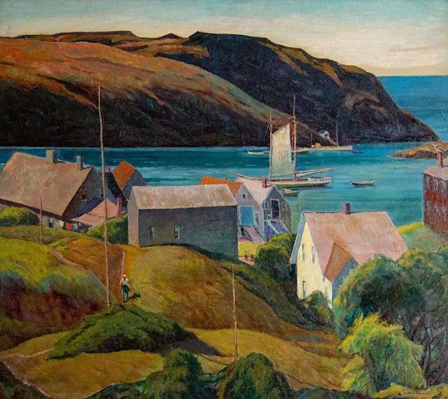 George Adomeit Harbor at Monhegan Island