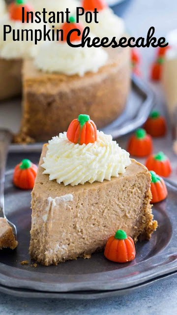 Instant Pot Pumpkin Cheesecake