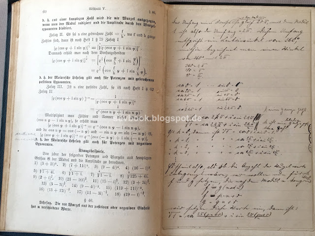 Leitfaden für den Unterricht in der Arithmetik und Algebra an höheren Lehranstalten, Dr. Ad. Hochheim, 1884 