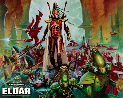 elda eldar warhammer warrior