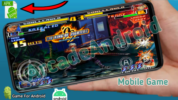 The King Of Fighters 99 Plus Millennium Game Android phone 