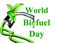 World Biofuel Day celebrated - 10 August.