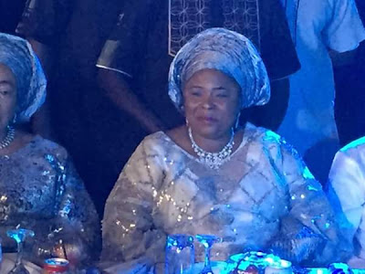 Photos: Aishah Buhari, Patience Jonathan, Obasanjo, Dino Melaye, Dangote, Otedola, others attend  Saraki daughter's wedding