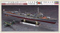 Hasegawa 1/350 YUKIKAZE IJN DESTROYER 'COMPLETION 1940 DETAIL UP VERSION' (40106) English Color Guide & Paint Conversion Chart