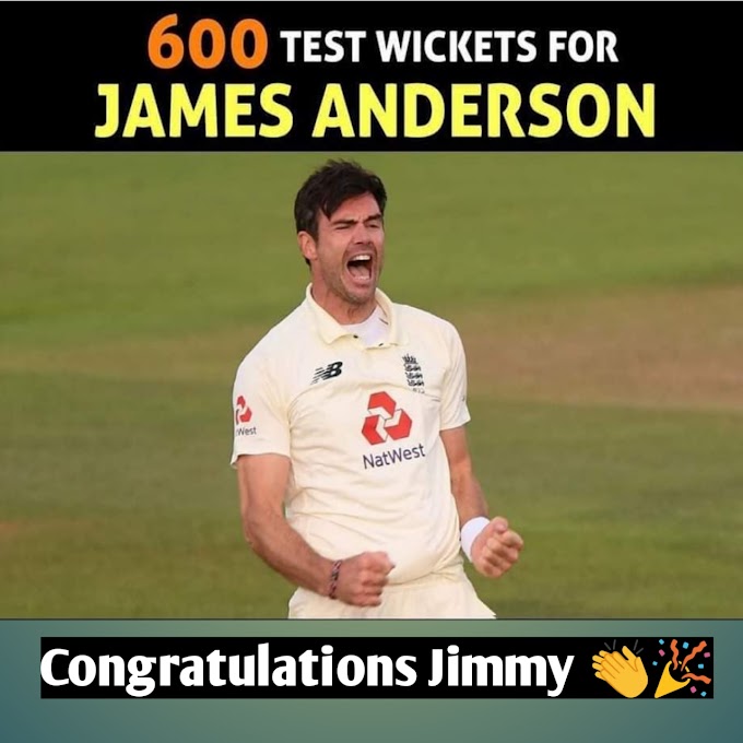 Jimmy- The Milestone 600 wickets taker || crickinfopolls