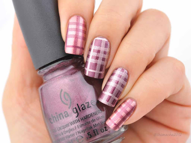 China glaze: Joy, Poetic, Moyoulondon: Hipstar Collection-05,スタンピングネイル