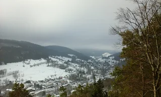 Blick vom Spitzberg nach Gräfenthal